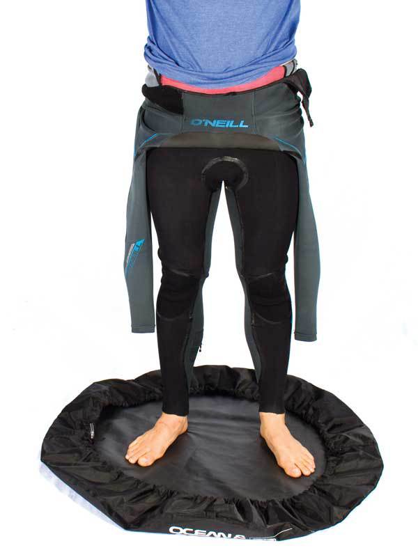 Deluxe Wetsuit Change Mat Black Stand Up Paddle Boards SUP Perth Supwest